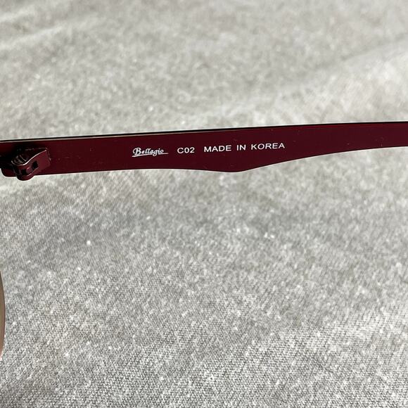 Bellagio Ombre Brown Red Glasses Frames Eyeglasses 748 49 18 145 - Picture 5 of 7